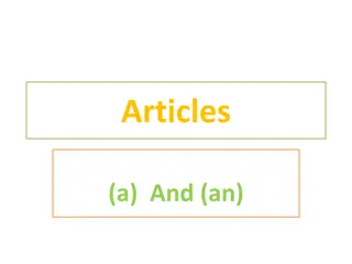 Mastering Indefinite and Plural Nouns Usage Tips