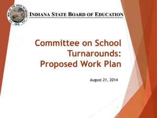 School Turnaround Committee Work Plan Analysis