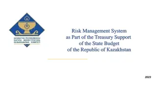Risk Management System and Compliance Control in Kazakhstan's State Budget Support