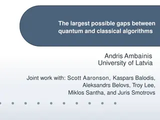 Exploring Quantum vs Classical Algorithms: Bridging the Gaps