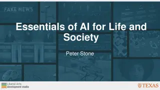 Artificial Intelligence for Life and Society