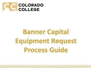 Capital Equipment Requests Process Guide