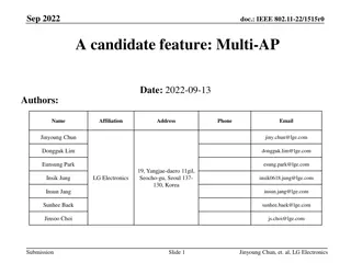 Improving WLAN Connectivity with Multi-AP Techniques