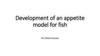 Model Development for Fish Appetite by Siri Kildal Hansen