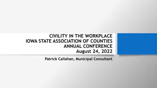 Impact of Declining Civility in County Government