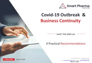 Practical Recommendations for Business Continuity During Covid-19 Outbreak
