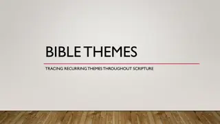 Recurring Themes in the Bible