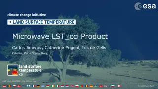 Microwave Remote Sensing for Land Surface Temperature Estimation