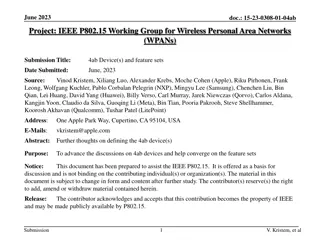 IEEE P802.15 Working Group Submission on 4ab Device Definitions and Features June 2023
