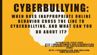 Combating Cyberbullying Behavior Online