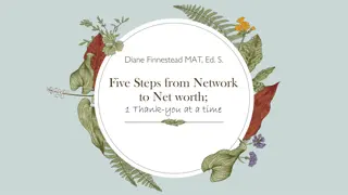 Five Steps Towards Building Your Net Worth