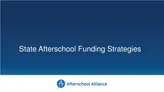 State-Level Afterschool Funding Strategies