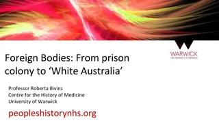 Exploring Histories of Migration in Australia