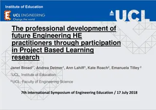 Professional Development of Future Engineering HE Practitioners