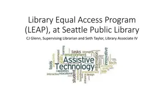 Seattle Public Library LEAP Assistive Technology Services