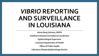 Vibrio Reporting and Surveillance in Louisiana: Guidelines and Procedures