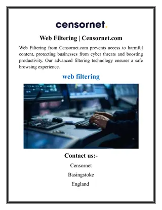 Web Filtering  Censornet02