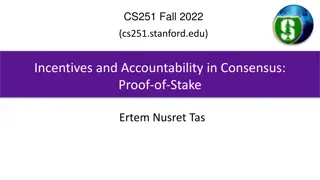 Incentives and Accountability in Consensus Protocols