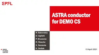 Innovative Design Solutions for ASTRA Conductor