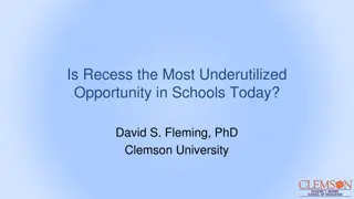 Unlocking the Potential of Recess in Educational Settings