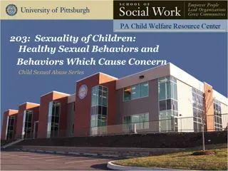 Children’s Healthy Sexual Behaviors and Concerns: Insights from Expert Training