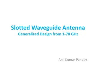 Designing Slotted Waveguide Antennas from 1-70 GHz: A Comprehensive Overview