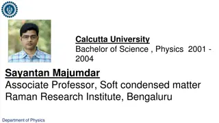 Calcutta University Bachelor of Science Physics Graduates in Various Fields