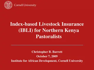 Challenges and Solutions in Index Insurance for Sustainable Development