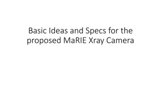 Innovative Concepts and Specifications for MaRIE X-ray Camera