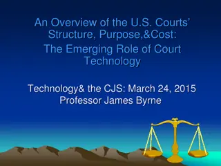 The U.S. Court System: Structure, Jurisdiction & Landmark Cases