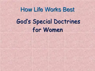 God's Principles for Women: How Life Works Best