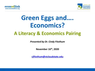 Interpret Key Economic Concepts in Dr. Seuss Books