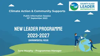 Supporting Sustainable Rural Development and Biodiversity Initiatives