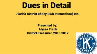 Key Club Dues and Payment Process