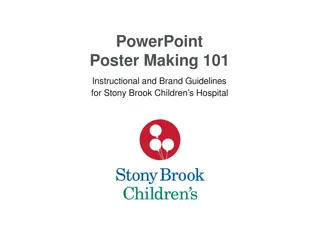 Effective Poster Design Tips for Stony Brook Children's Hospital Event