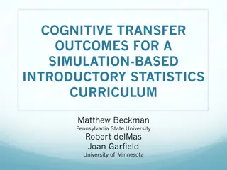 Cognitive Transfer in Simulation-Based Intro Statistics Curriculum