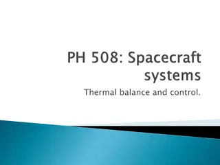 Thermal Balance in Spacecraft Operations