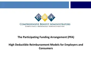 Innovative Participating Funding Arrangement (PFA) Models for Cost-Effective Healthcare