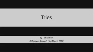 Trie Data Structure for Efficient Data Storage