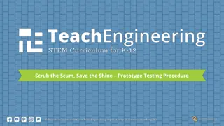 Scrub the Scum, Save the Shine: Prototype Testing Procedure