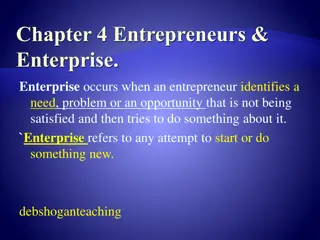 Entrepreneurs and Enterprise: A Comprehensive Guide
