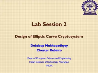 Design of Elliptic Curve Cryptosystem with Register Bank Overview