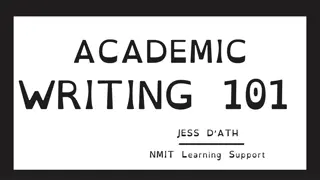 Mastering Academic Writing: Essential Tips and Structures