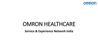 Omron Healthcare Service and Experience Network in India