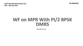 RAN4-200XXXX 3GPP NR MPR Proposal Analysis Qualcomm vs. Huawei