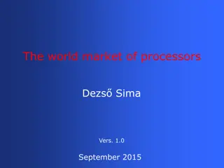 Processor Market Insights and Trends 2014-2015