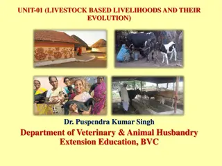 Evolution of Livestock-Based Livelihoods & Intensive Farming Practices