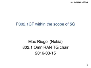 5G Network Integration and IEEE 802 Technologies