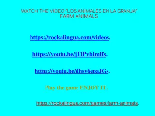 Explore Farm Animals - Fun Video, Game & Interactive Learning