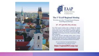 EAAP Regional Meeting 2023: Advancing Animal Science in Central-Eastern Europe